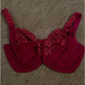 Prima Donna underwire bra, red, size 32G
